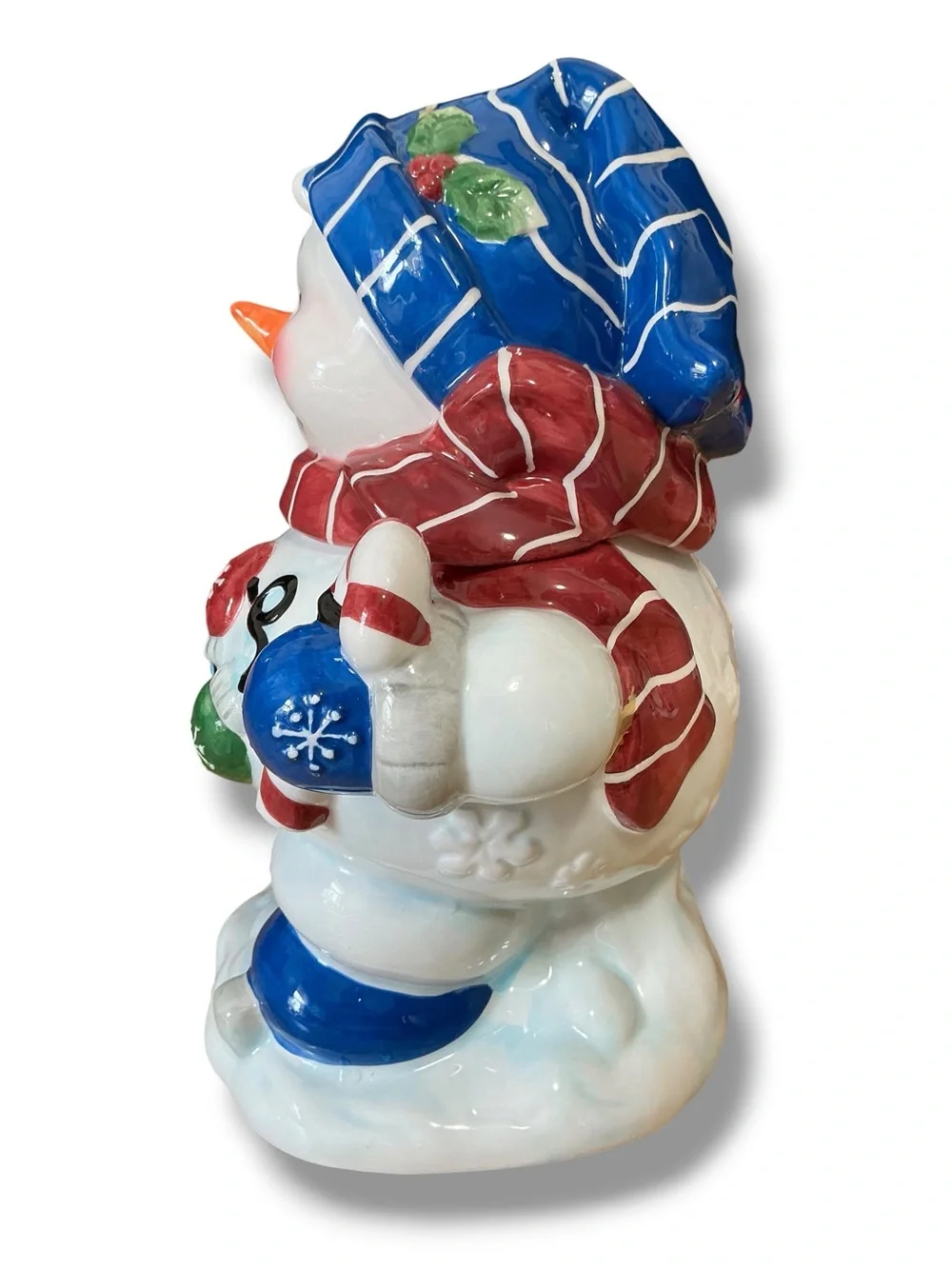 Houston Harvest Holiday Snowman Cookie Jar